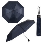 42" Arc Budget Telescoping Umbrella - Navy Blue 42" Arc Budget Telescoping Umbrella - Navy Blue