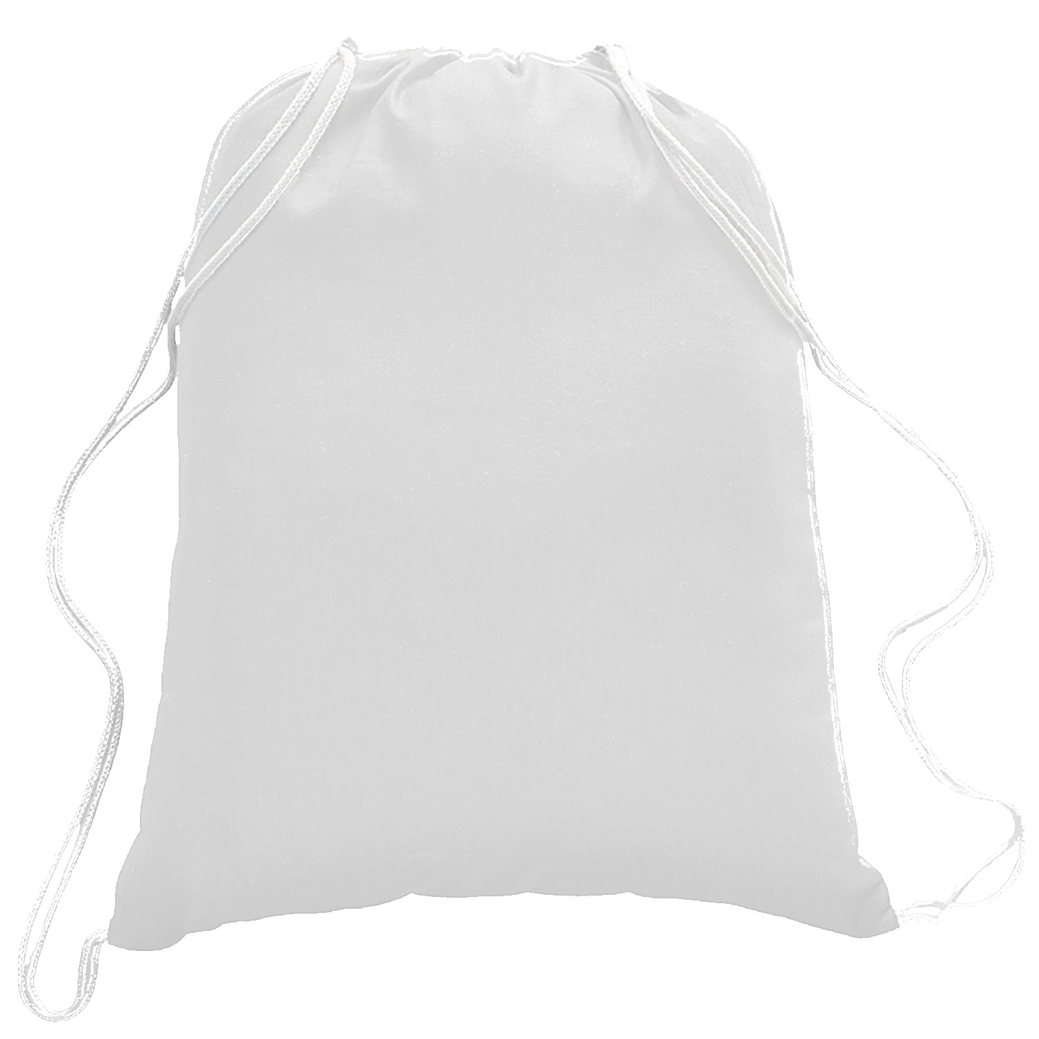 5.5 oz. Cotton Canvas Drawstring Backpack 1