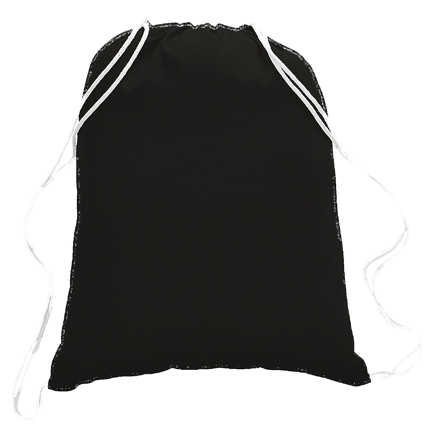 5.5 oz. Cotton Canvas Drawstring Backpack 1