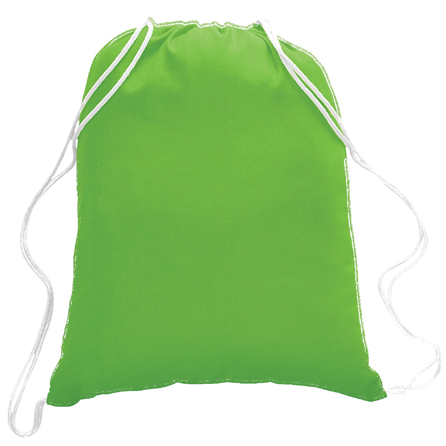 5.5 oz. Cotton Canvas Drawstring Backpack 1