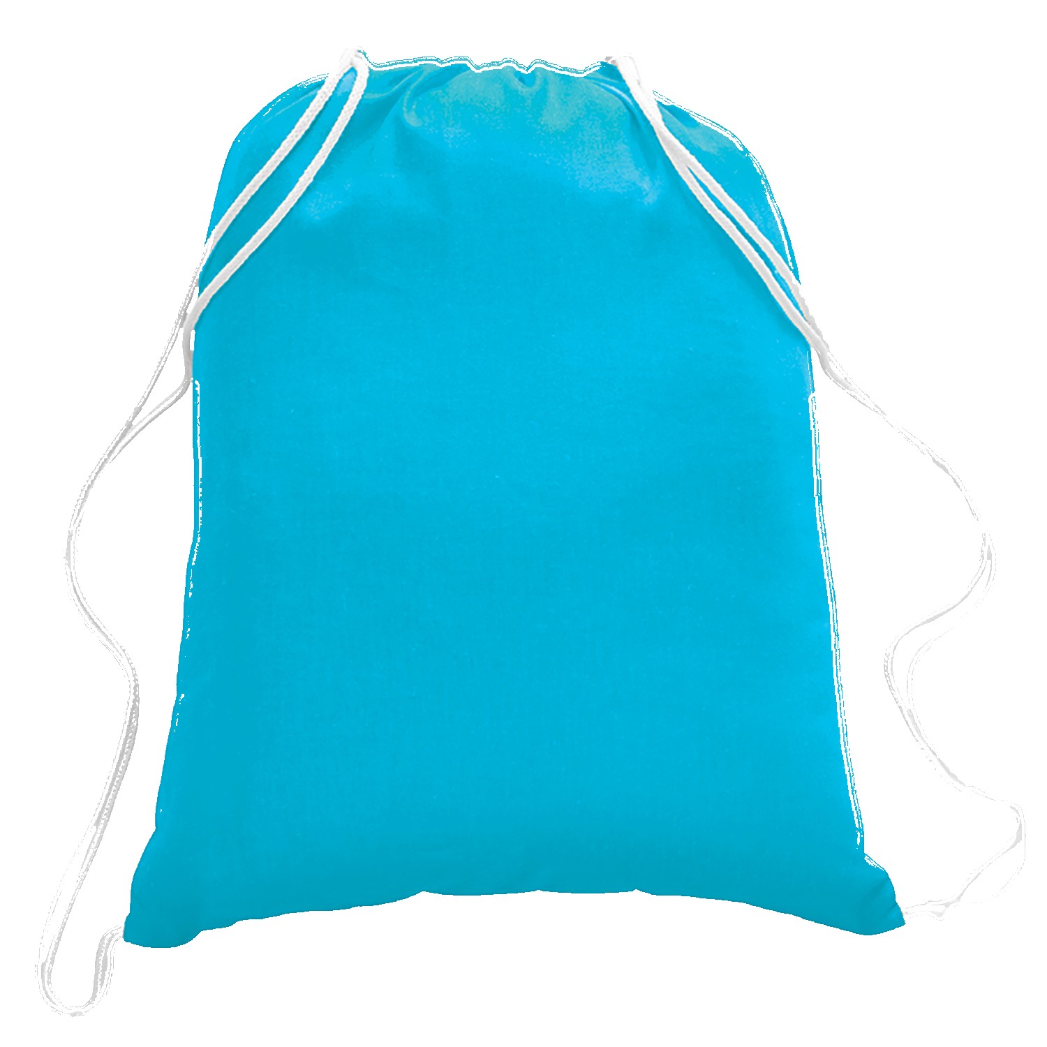 5.5 oz. Cotton Canvas Drawstring Backpack 1