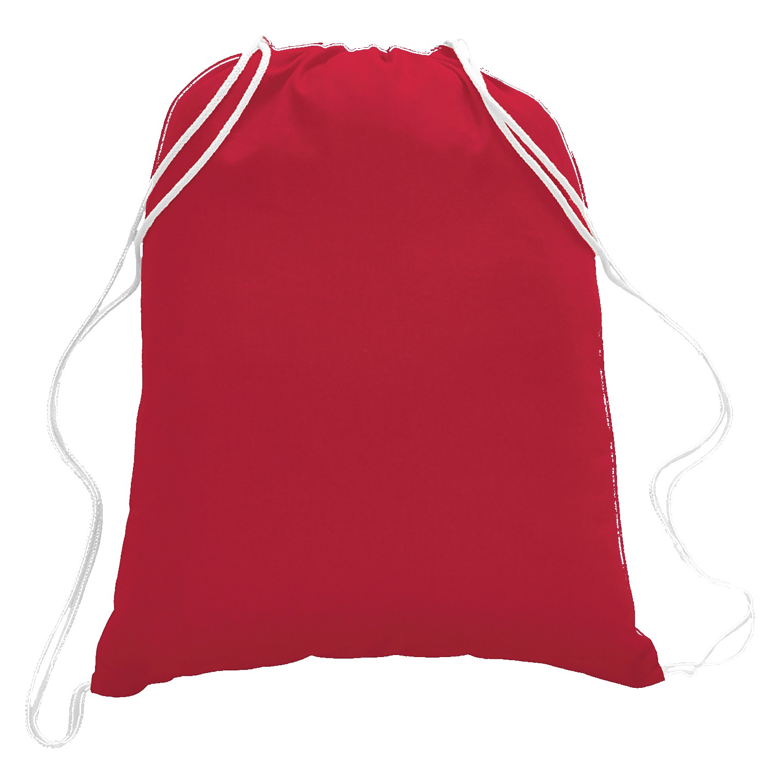 5.5 oz. Cotton Canvas Drawstring Backpack 1