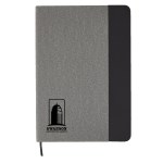 6" x 8" Heathered Journal - Black 6" x 8" Heathered Journal - Black