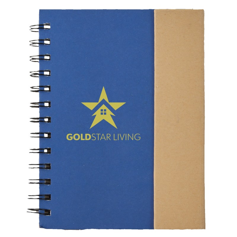 Eco Magnetic Notebook W/ Sticky Notes & Pen 1 Eco Magnetic Notebook W/ Sticky Notes & Pen 1
