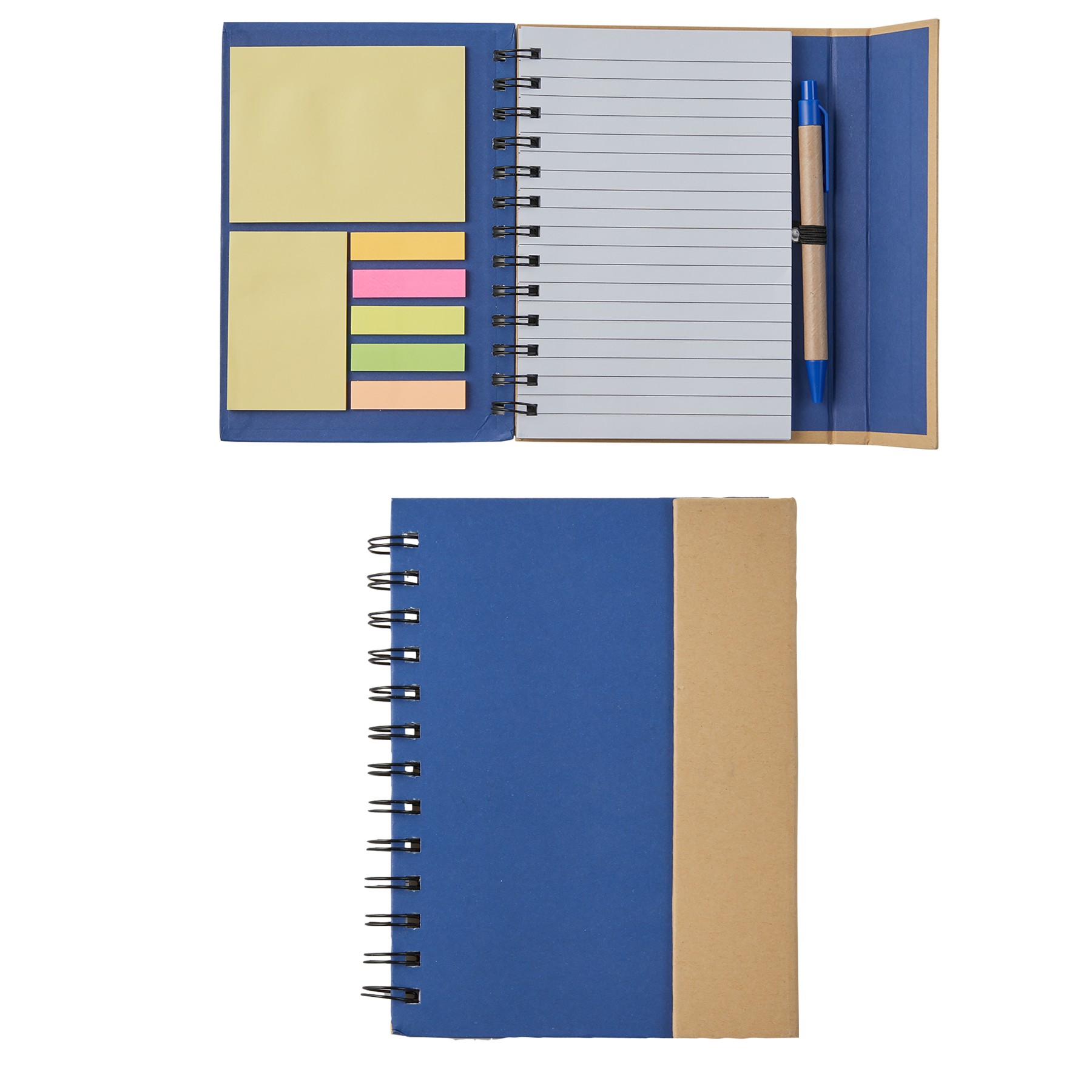 Eco Magnetic Notebook W/ Sticky Notes & Pen 1