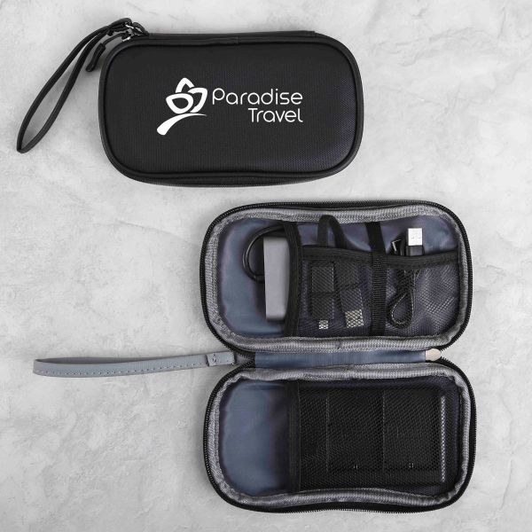 Nova Clutch 600D RPET Tech Organizer 1 Nova Clutch 600D RPET Tech Organizer 1