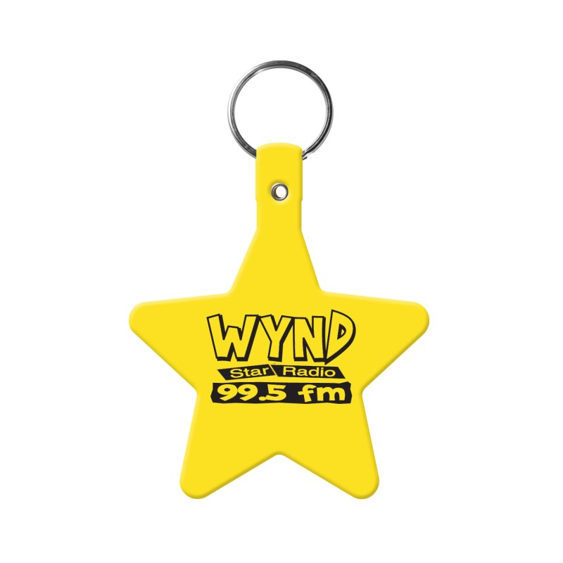Star Flexible Key Tag 1 Star Flexible Key Tag 1