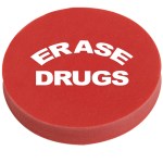 Round Eraser - Red Round Eraser - Red