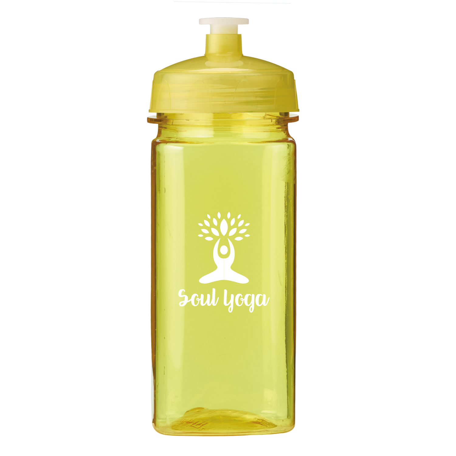 16 Oz. PolySure™ Squared Up Sports Water Bottle 1