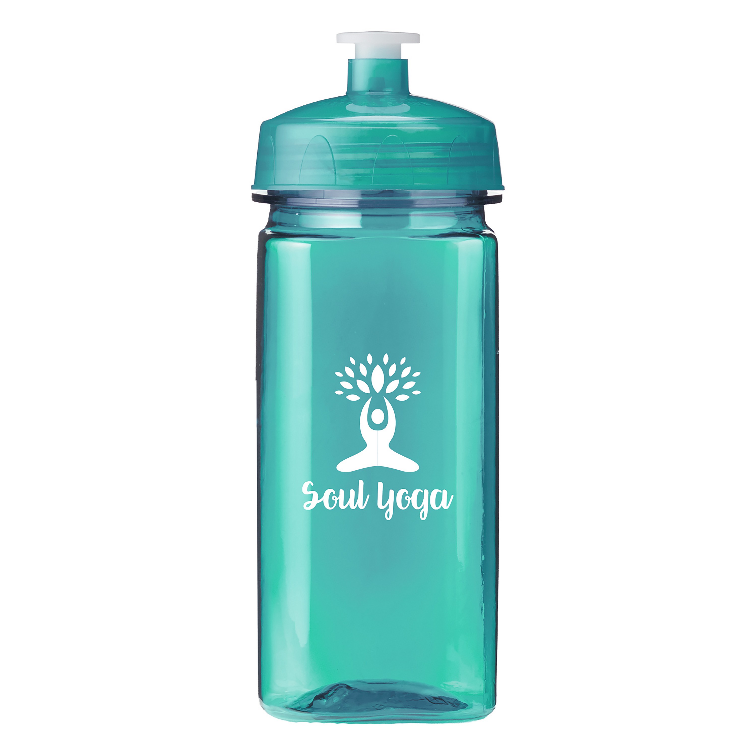 16 Oz. PolySure™ Squared Up Sports Water Bottle 1
