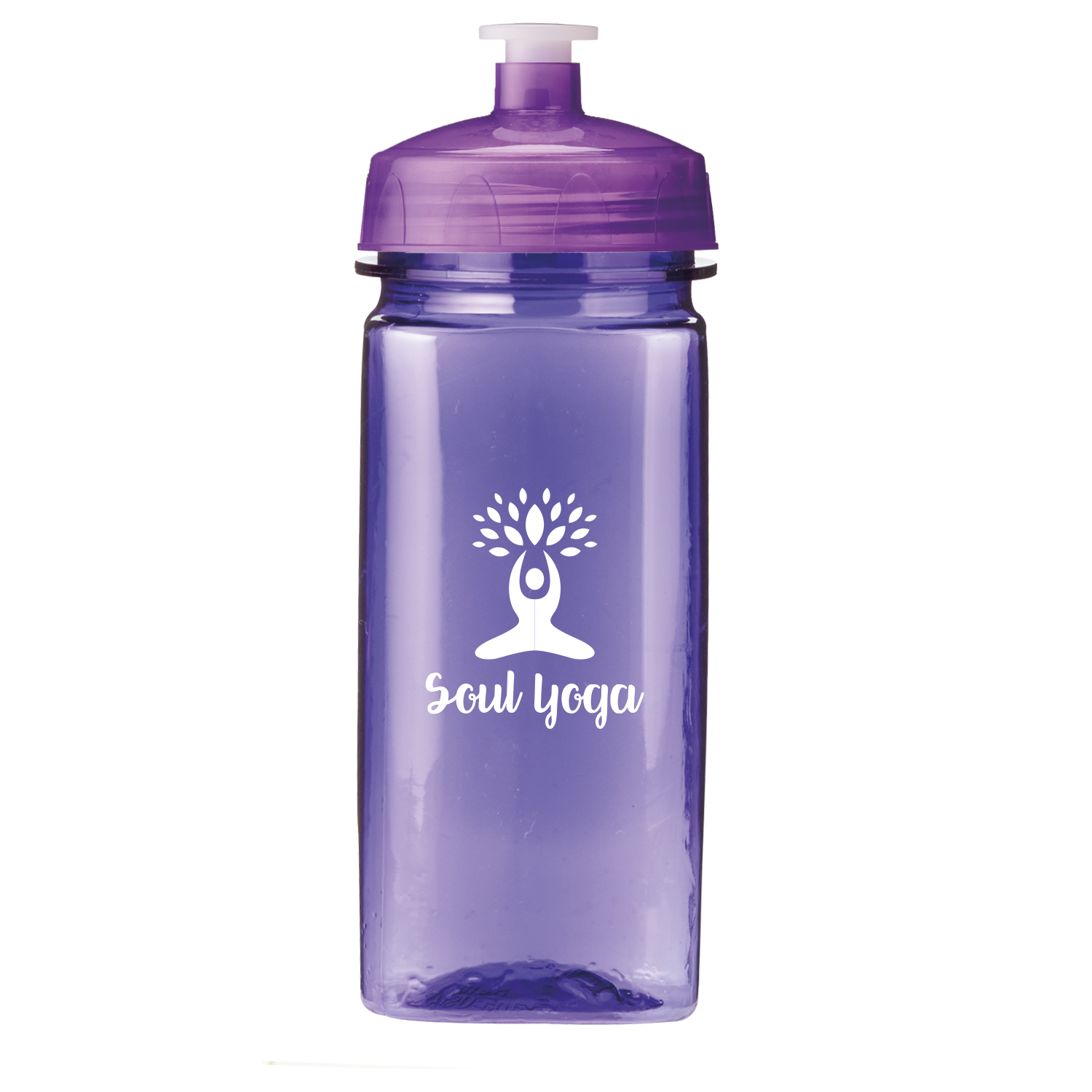 16 Oz. PolySure™ Squared Up Sports Water Bottle 1
