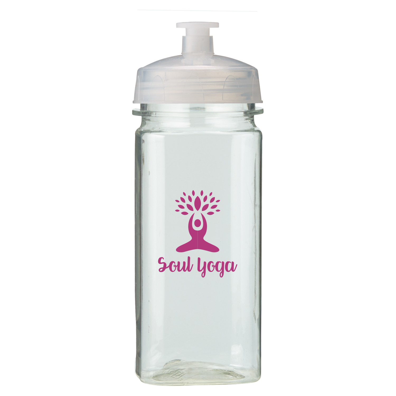 16 Oz. PolySure™ Squared Up Sports Water Bottle 1