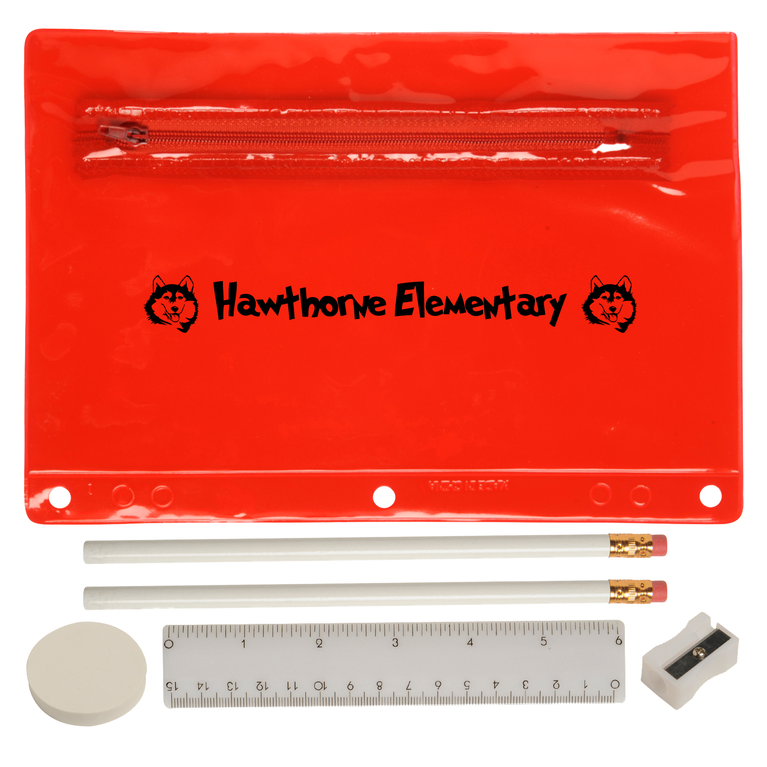 Translucent Deluxe School Kit-Blank Contents 1