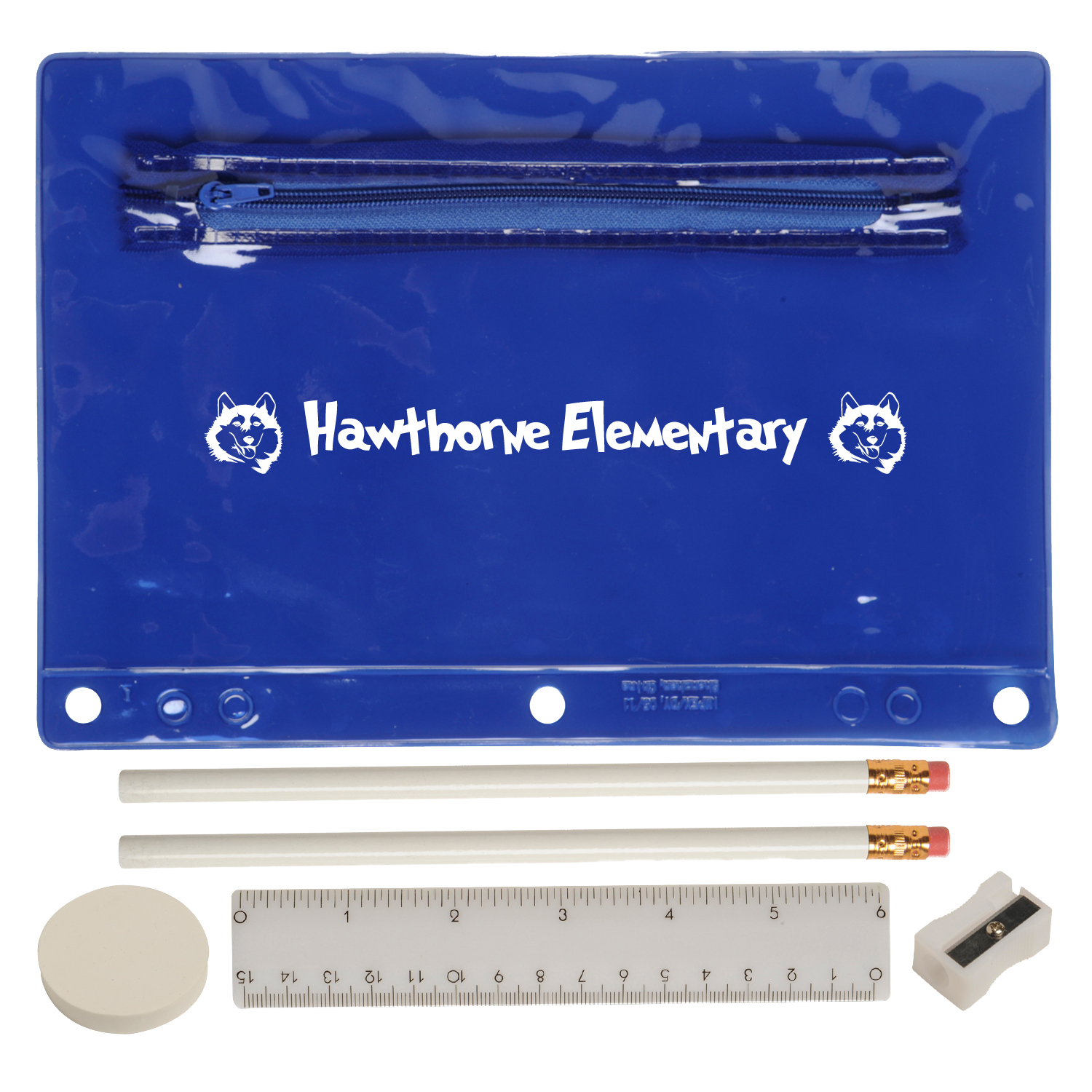 Translucent Deluxe School Kit-Blank Contents 1