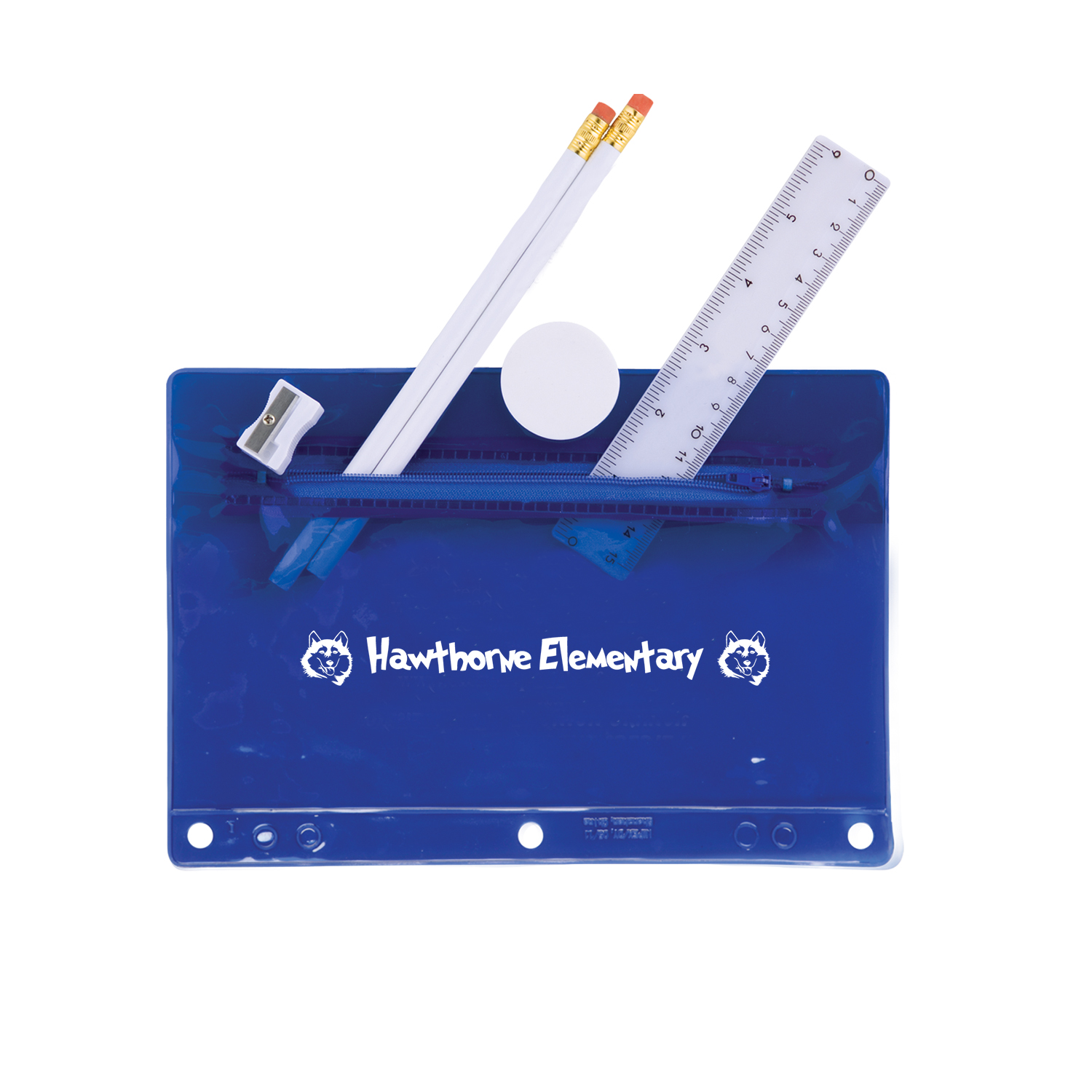 Translucent Deluxe School Kit-Blank Contents 1
