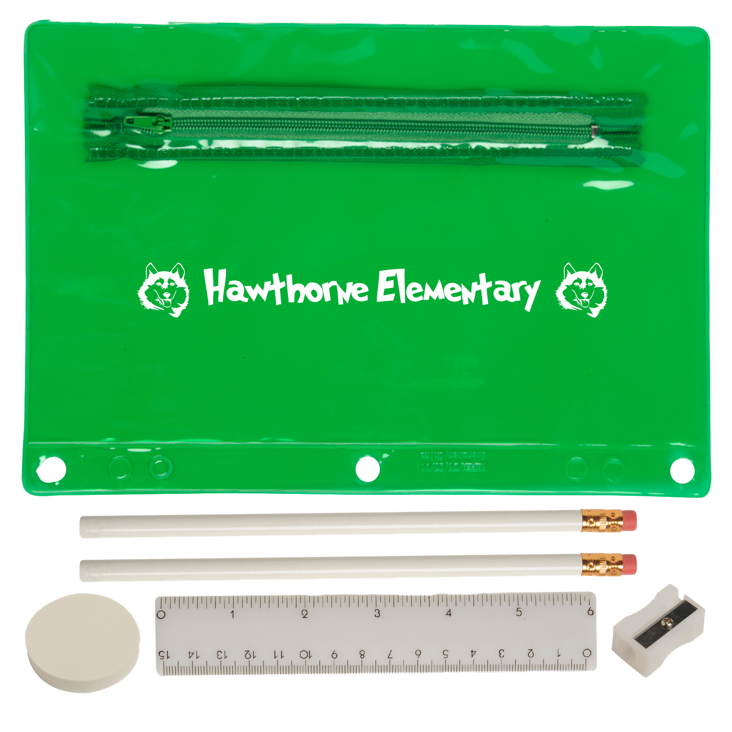 Translucent Deluxe School Kit-Blank Contents 1