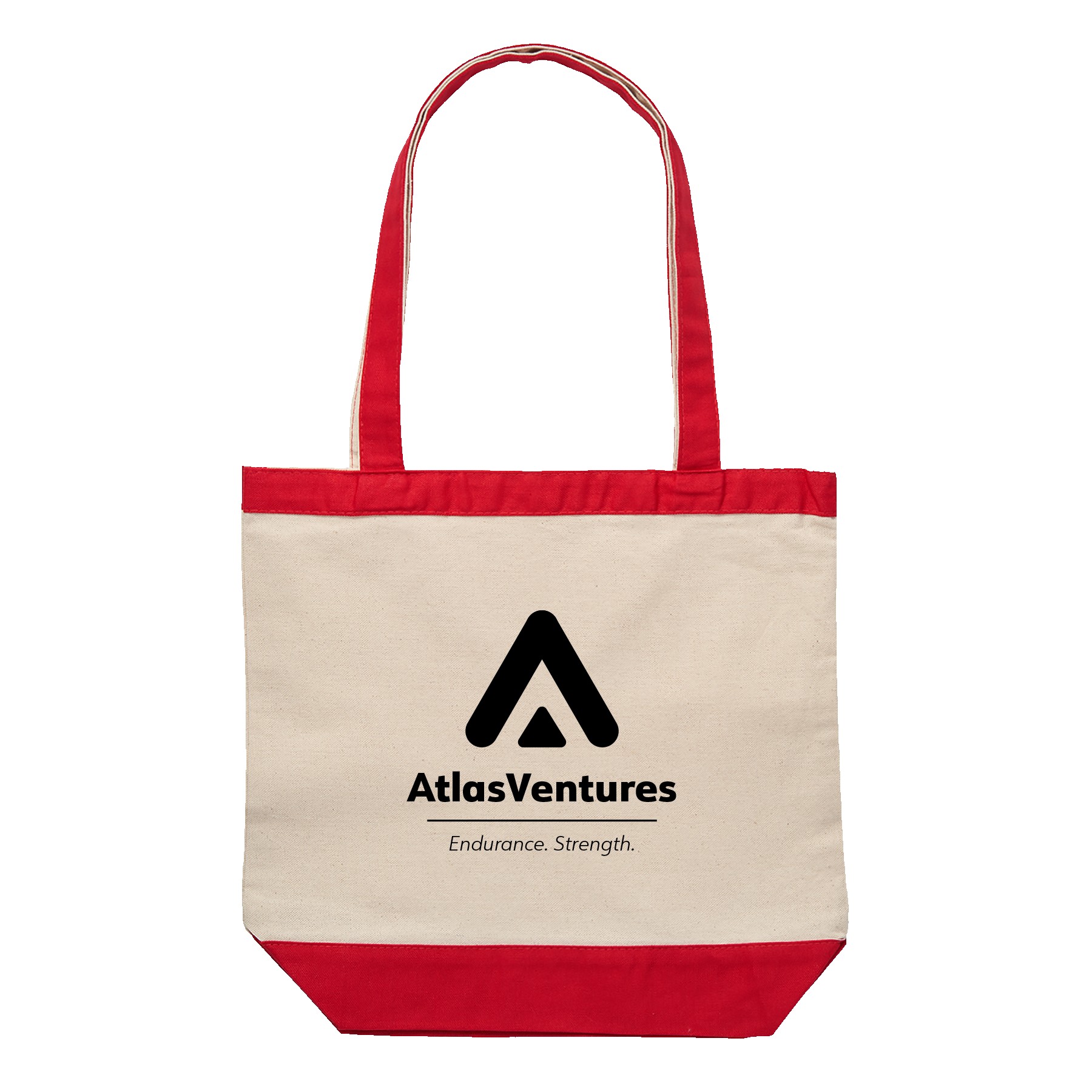 10 Oz. Cotton Canvas Tote Bag - 14 1/2" x 15 1/2" 1
