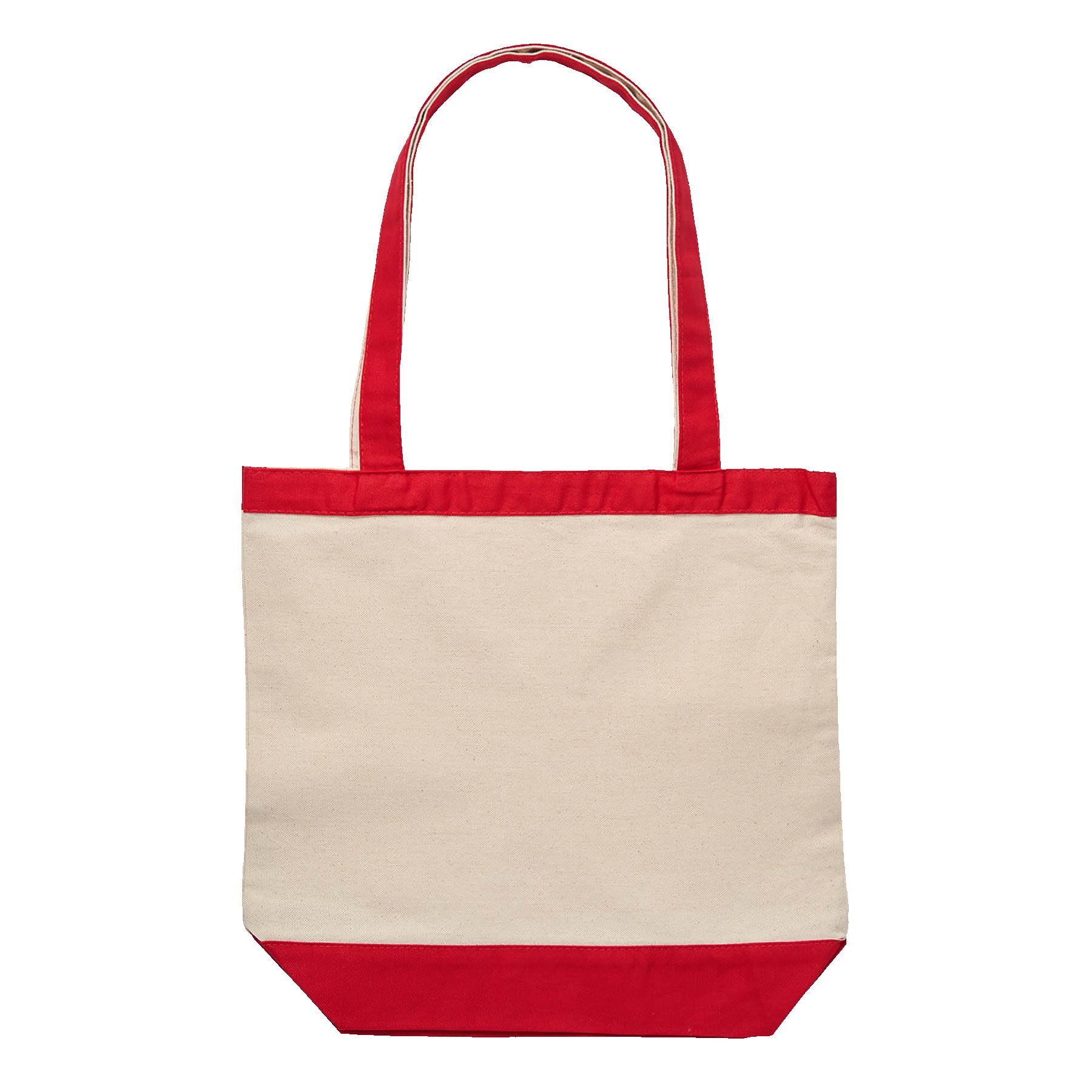 10 Oz. Cotton Canvas Tote Bag - 14 1/2" x 15 1/2" 1