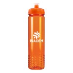 24 oz. Polysure™ Out Of The Block Water Bottle - Translucent Orange 24 oz. Polysure™ Out Of The Block Water Bottle - Translucent Orange