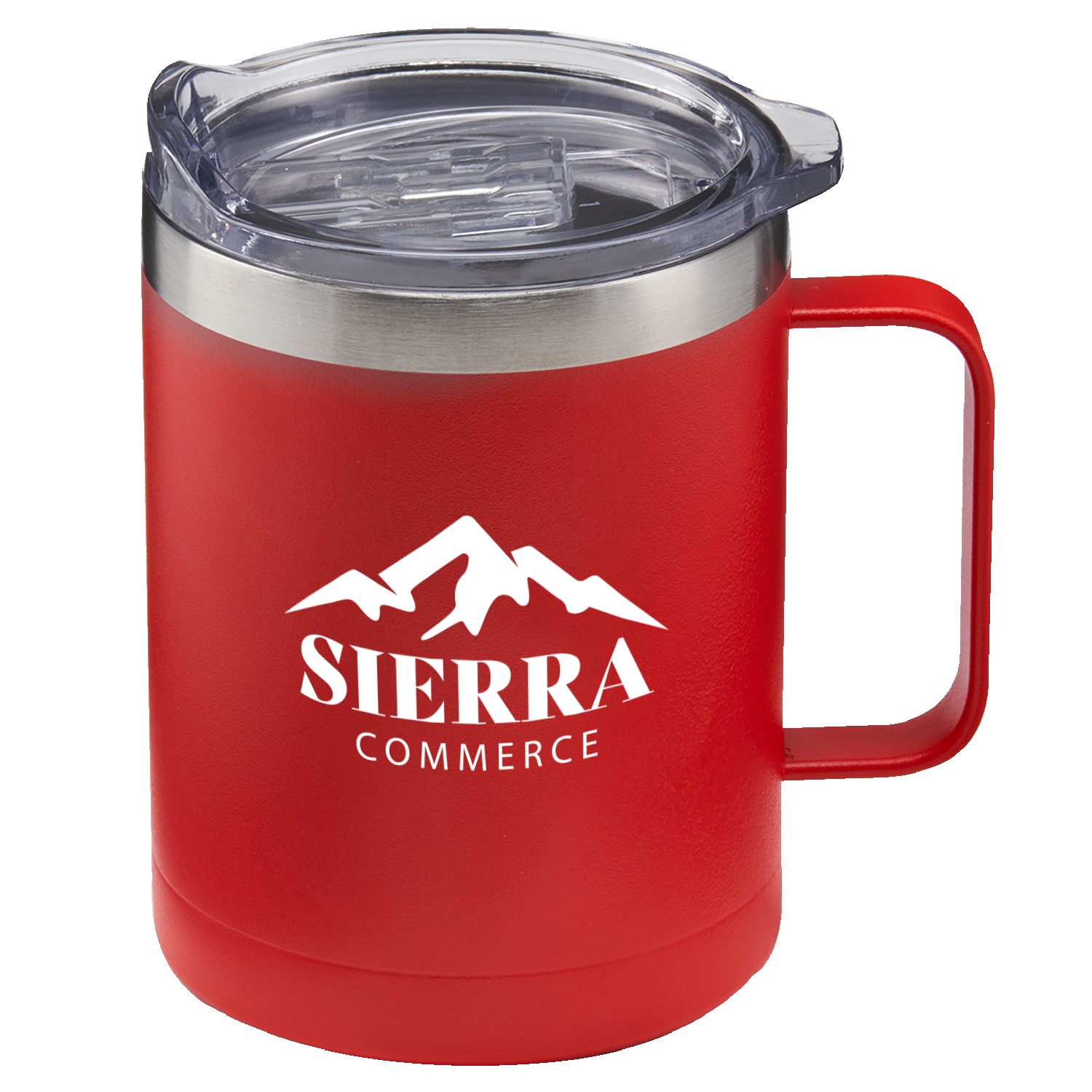 14 Oz. Powder Coated Stainless Steel Camping Mug 1