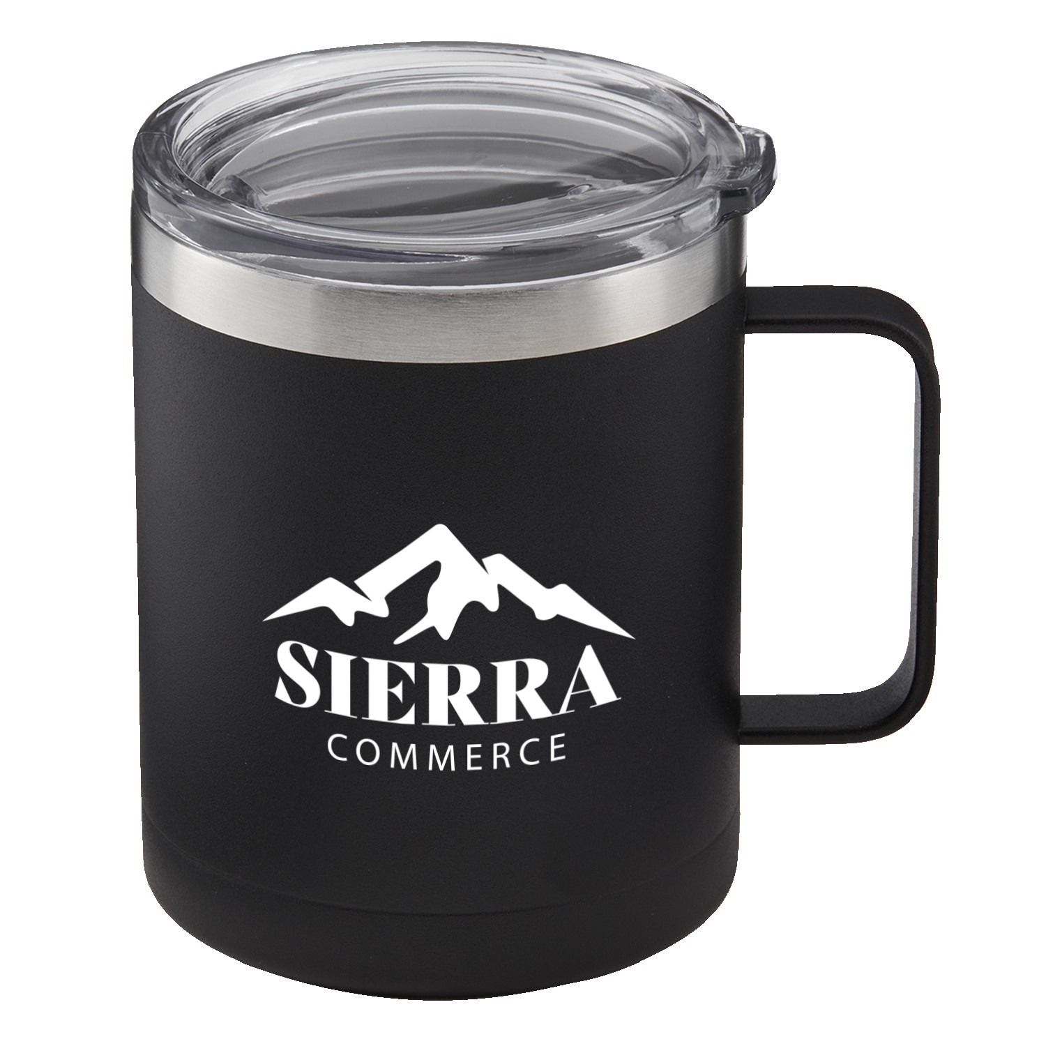 14 Oz. Powder Coated Stainless Steel Camping Mug 1