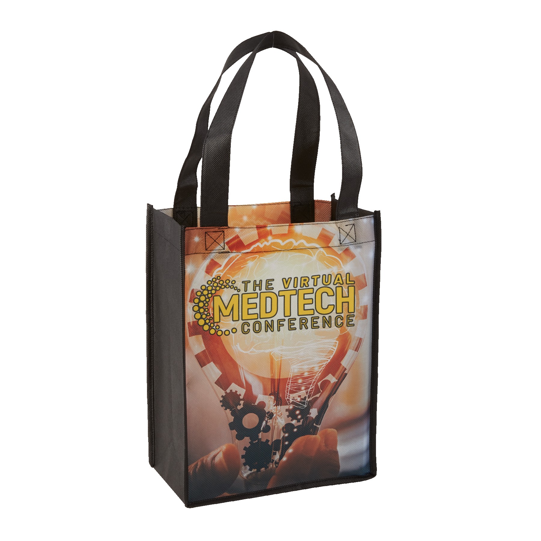 2-Sided Sublimated Payson Non-Woven Mini Tote 1
