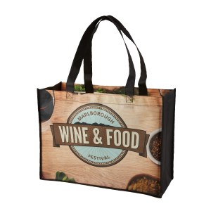 Sublimated 2 Sided Non-Woven Shopping Tote 1 Sublimated 2 Sided Non-Woven Shopping Tote 1