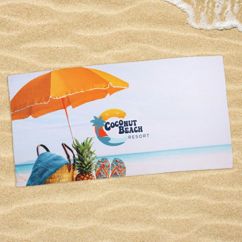 Sublimated RPET Beach Towel 1 Sublimated RPET Beach Towel 1