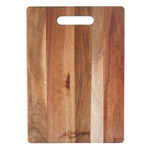 Acacia Cutting Board w/Handle 1 Acacia Cutting Board w/Handle 1