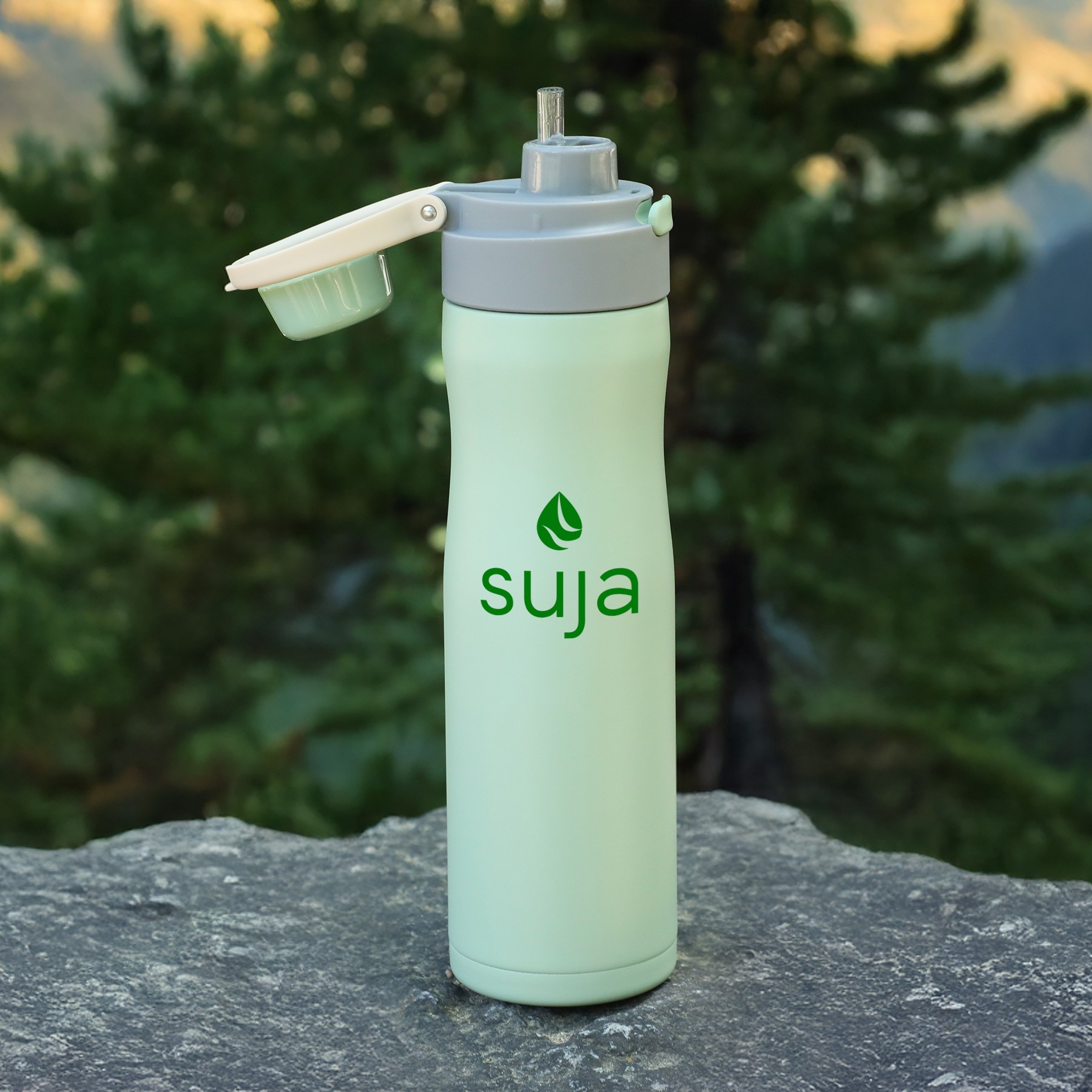 24 Oz. Vertex Powder Coated Recycled Stainless Steel Bottle 1