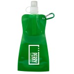 16 Oz. Voyager Collapsible Pouch - Translucent Green 16 Oz. Voyager Collapsible Pouch - Translucent Green