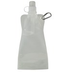 16 Oz. Voyager Collapsible Pouch - Translucent Clear 16 Oz. Voyager Collapsible Pouch - Translucent Clear