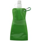 16 Oz. Voyager Collapsible Pouch - Translucent Green 16 Oz. Voyager Collapsible Pouch - Translucent Green