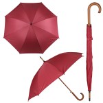 48" Arc Umbrella w/Hook Handle - Red 48" Arc Umbrella w/Hook Handle - Red