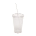 16 Oz. Semi-Pro Tumbler - Translucent Clear 16 Oz. Semi-Pro Tumbler - Translucent Clear