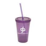 16 Oz. Semi-Pro Tumbler - Translucent Purple 16 Oz. Semi-Pro Tumbler - Translucent Purple