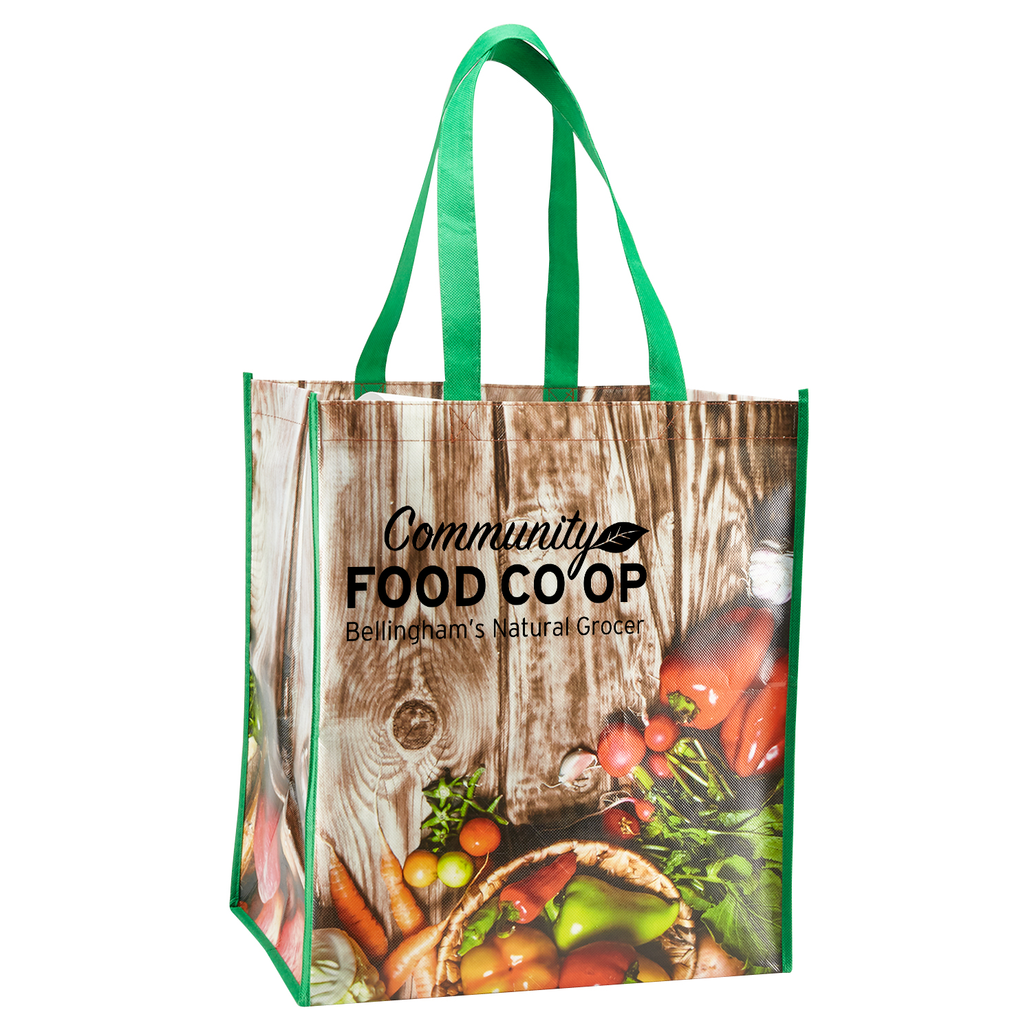 Laminated Grocery Tote 1