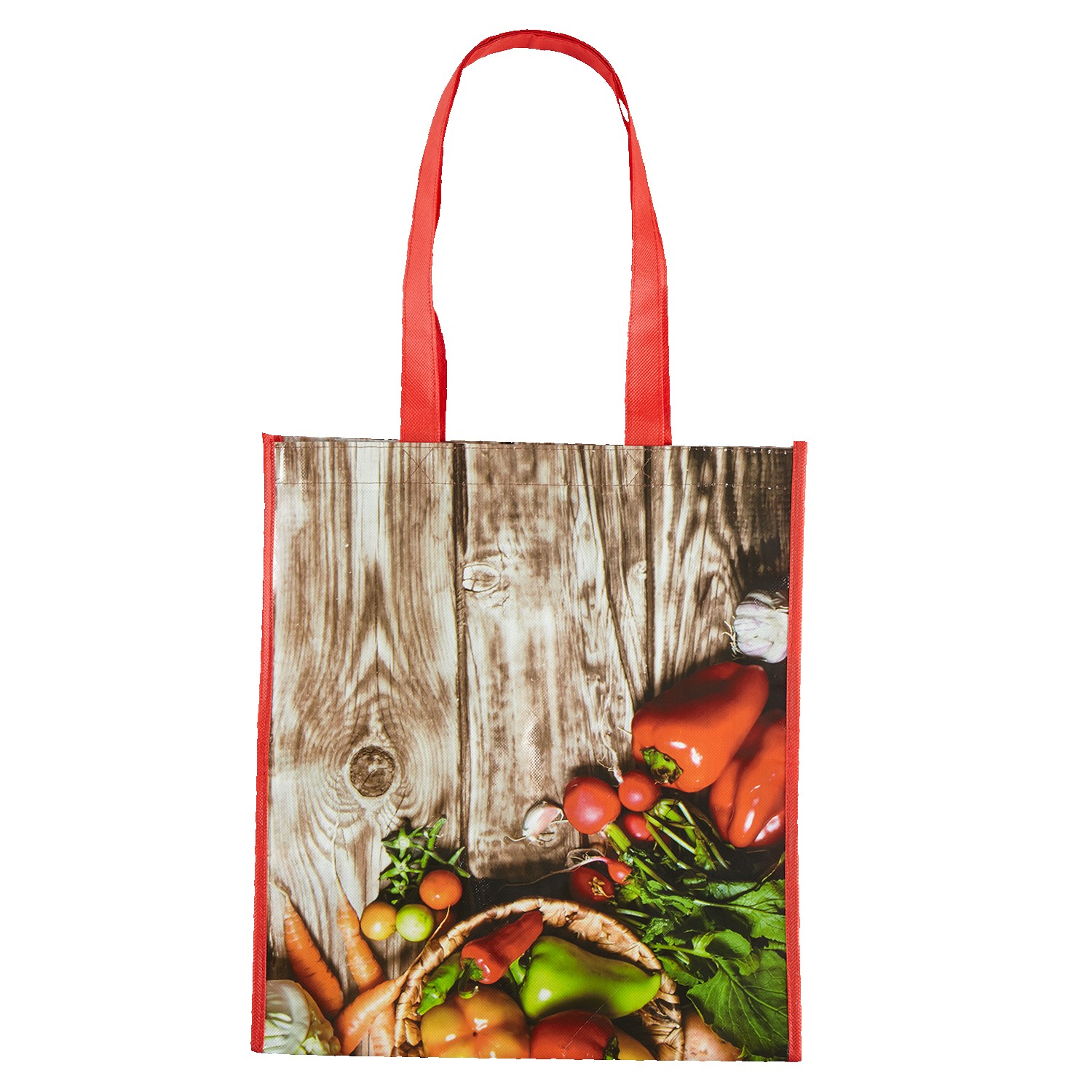 Laminated Grocery Tote 1