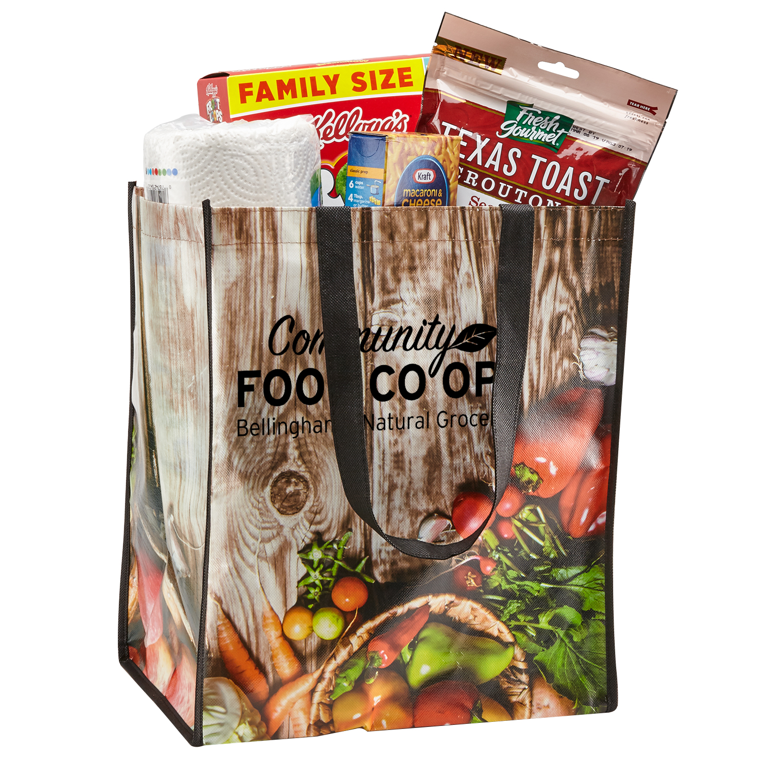 Laminated Grocery Tote 1