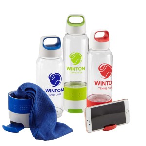 Hydra Chill Water Bottle w/Cooling Towel 1 Hydra Chill Water Bottle w/Cooling Towel 1