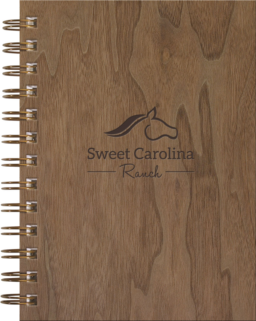 WoodGrain Journals NotePad (5"x7") 1