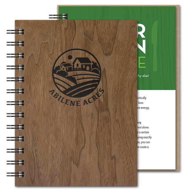 WoodGrain Journals NotePad (5"x7") 1