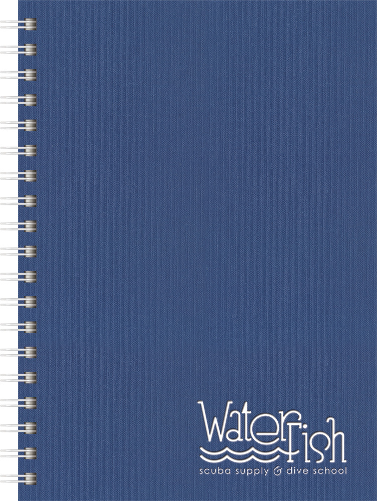 Linen Medium NoteBook (7"x10") 1