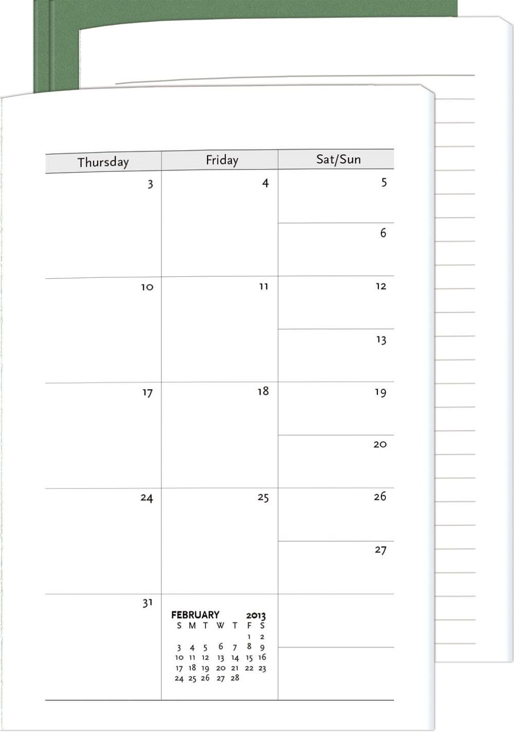 Medium HybridPlanners™ PerfectBook™ (7"x10") 1