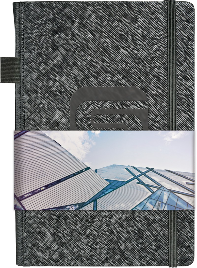 Modena Journal w/Full Color Graphic Wrap (5.5"x8.25") 1 Modena Journal w/Full Color Graphic Wrap (5.5"x8.25") 1
