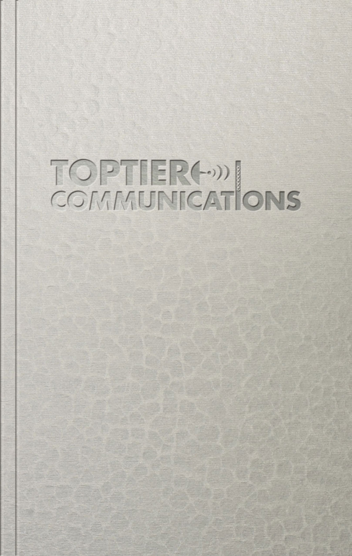 TexturedMetallic SeminarPad Journal (5.5"x8.5") 1