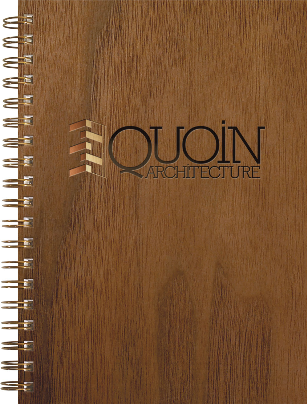 WoodGrain Journals NoteBook (7"x10") 1