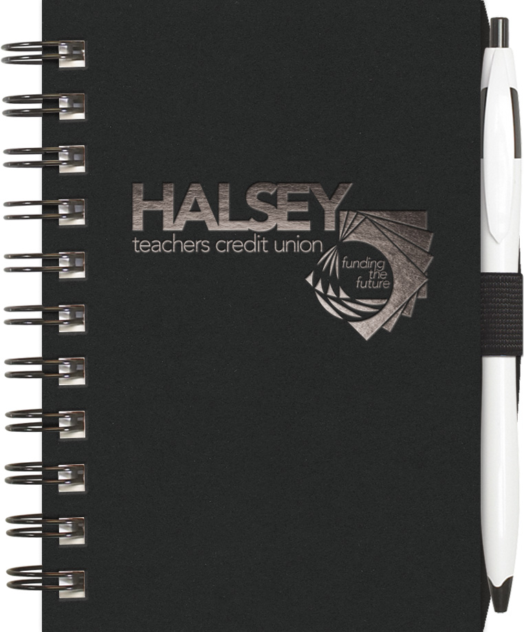 ValueBook™ ValueLine Jotter w/PenPort and Cougar Pen (4"x6") 1 ValueBook™ ValueLine Jotter w/PenPort and Cougar Pen (4"x6") 1