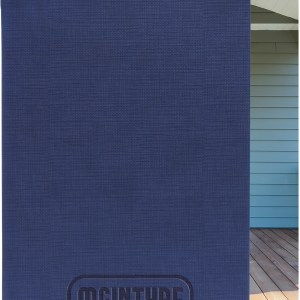 Large Bohemian Textured Journal w/Full-Color Tip-in (7"x10") 1 Large Bohemian Textured Journal w/Full-Color Tip-in (7"x10") 1
