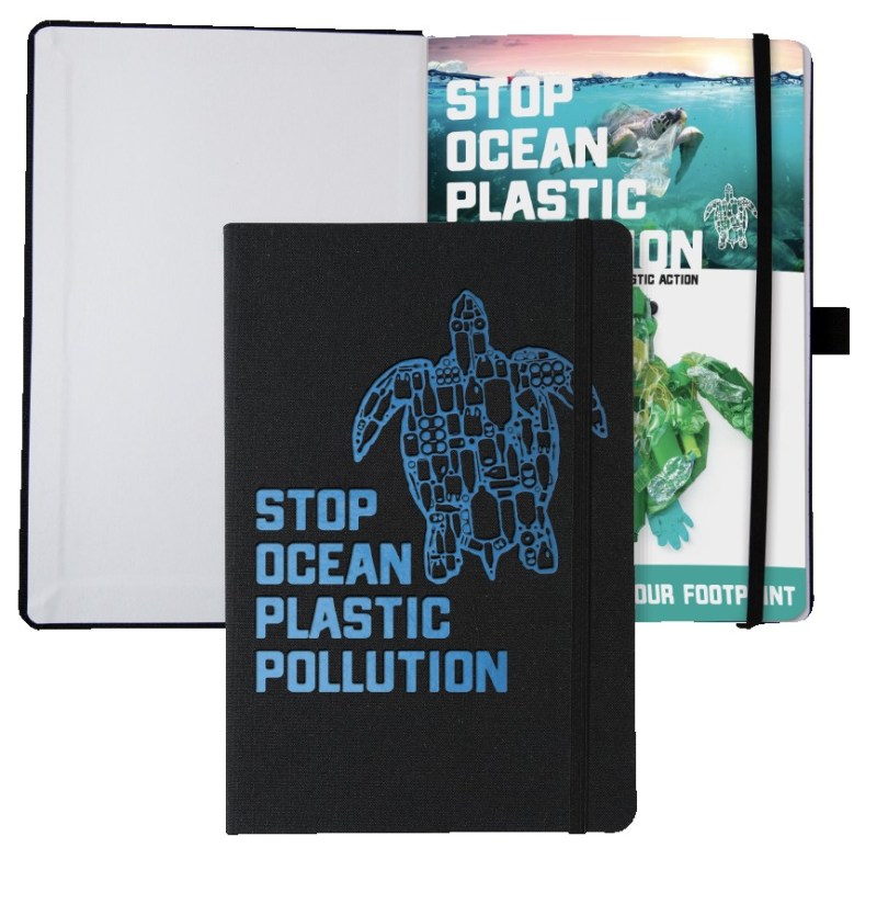 Recycled Marine Journal w/Full-Color Tip-In (5.5"x8.5") 1 Recycled Marine Journal w/Full-Color Tip-In (5.5"x8.5") 1